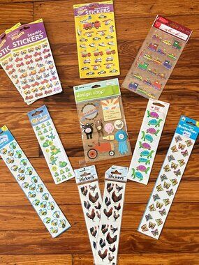 ✨ VINTAGE 90s STICKER MEGA LOT - Sandylion & Mrs. Grossman’s! ✨